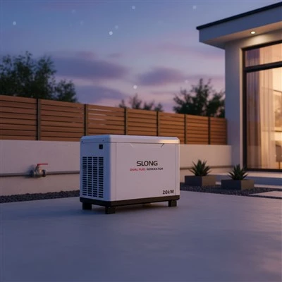 20 kW-os gázgenerátor CE Ready Multi-tüzelőanyag-tartalék táprendszer